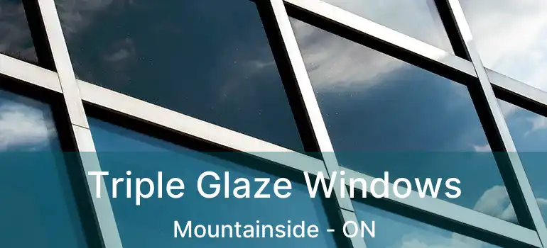  Triple Glaze Windows Mountainside - ON