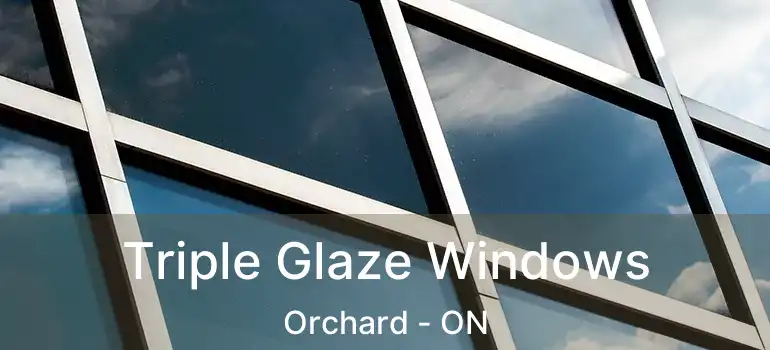  Triple Glaze Windows Orchard - ON