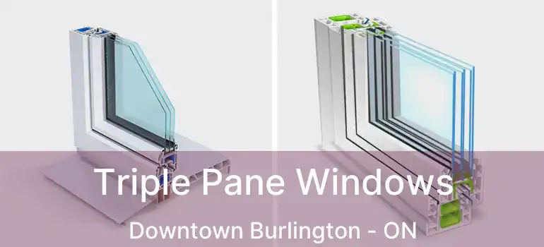  Triple Pane Windows Downtown Burlington - ON