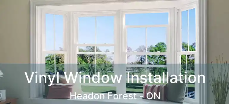  Vinyl Window Installation Headon Forest - ON