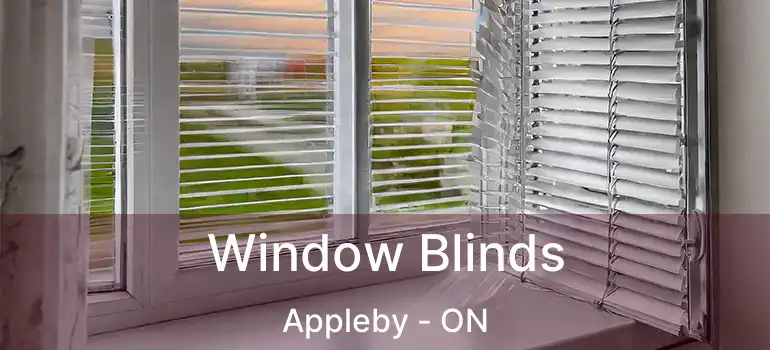  Window Blinds Appleby - ON