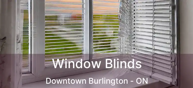  Window Blinds Downtown Burlington - ON