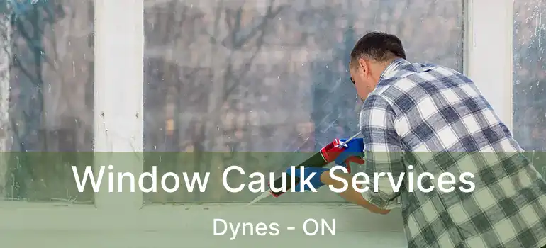  Window Caulk Services Dynes - ON