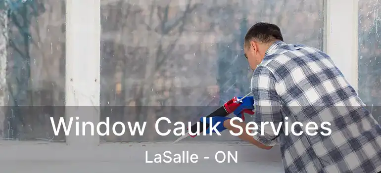  Window Caulk Services LaSalle - ON