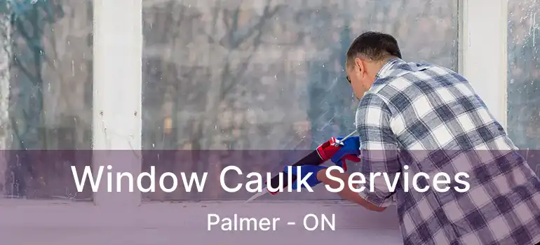  Window Caulk Services Palmer - ON