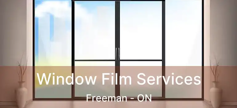  Window Film Services Freeman - ON