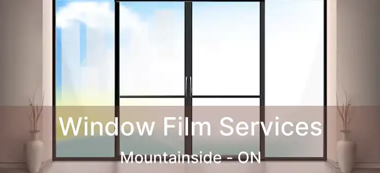  Window Film Services Mountainside - ON