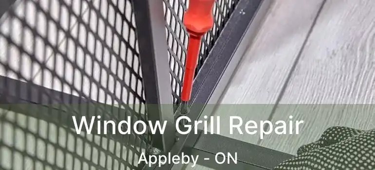  Window Grill Repair Appleby - ON