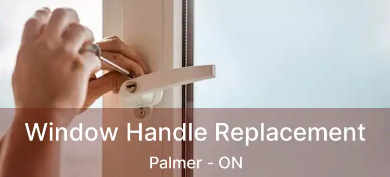  Window Handle Replacement Palmer - ON