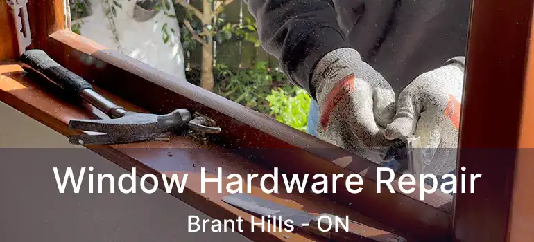 Window Hardware Repair Brant Hills - ON