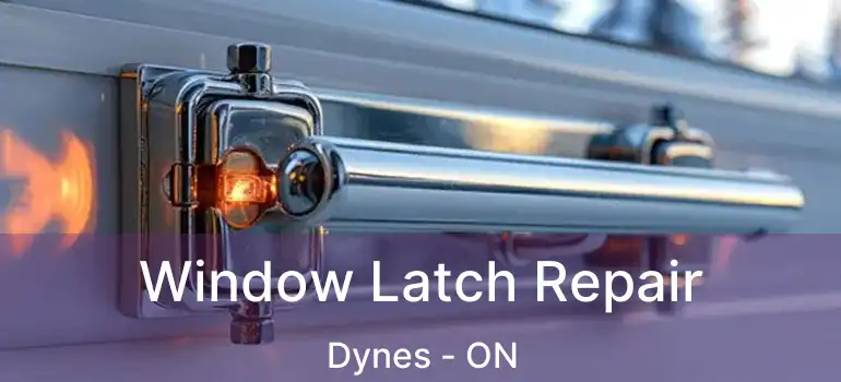  Window Latch Repair Dynes - ON