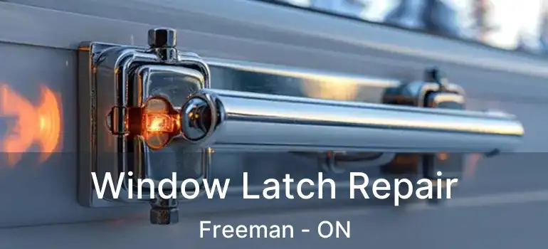  Window Latch Repair Freeman - ON