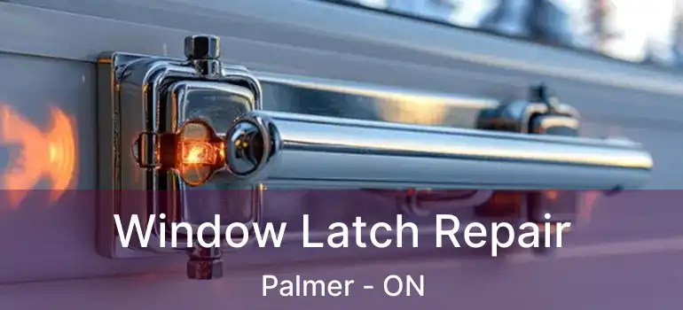  Window Latch Repair Palmer - ON