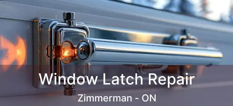  Window Latch Repair Zimmerman - ON
