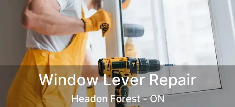  Window Lever Repair Headon Forest - ON