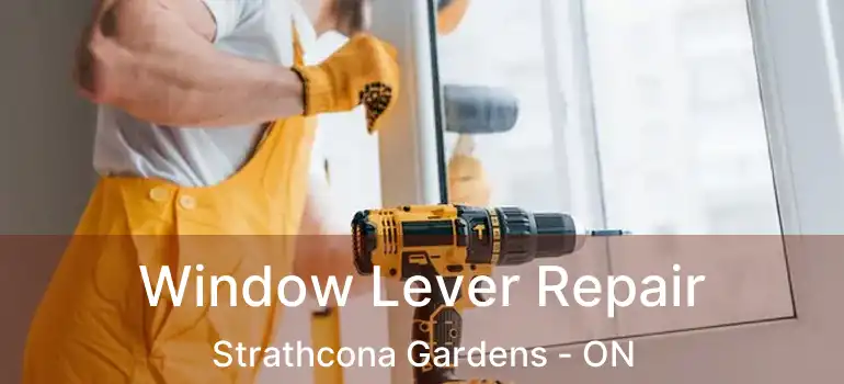  Window Lever Repair Strathcona Gardens - ON