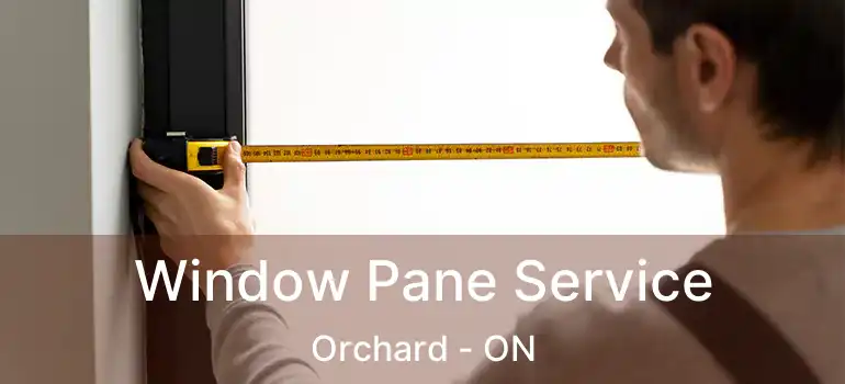  Window Pane Service Orchard - ON