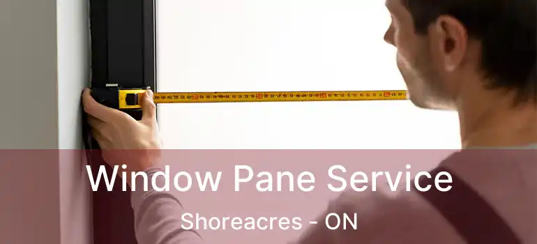  Window Pane Service Shoreacres - ON