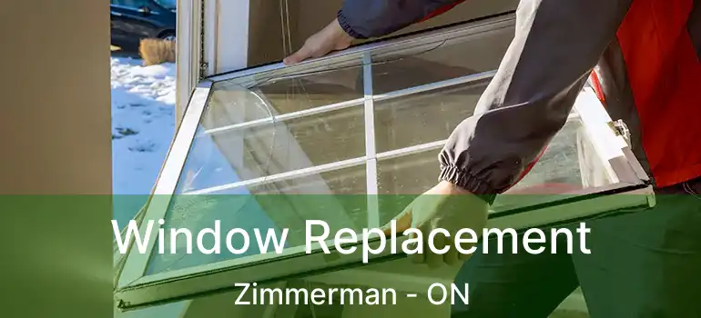  Window Replacement Zimmerman - ON