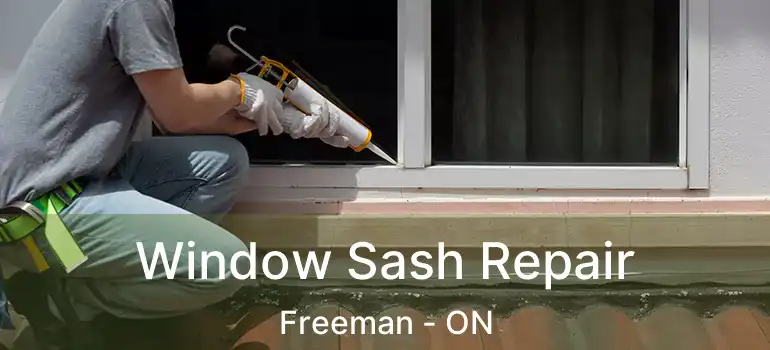  Window Sash Repair Freeman - ON