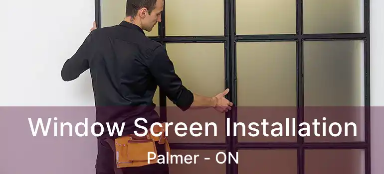  Window Screen Installation Palmer - ON