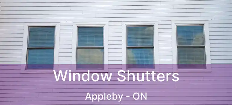  Window Shutters Appleby - ON