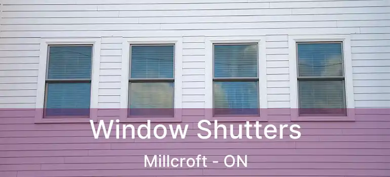  Window Shutters Millcroft - ON