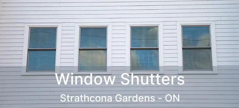  Window Shutters Strathcona Gardens - ON
