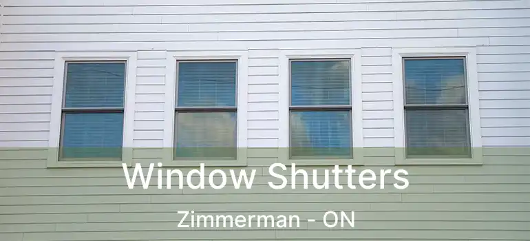  Window Shutters Zimmerman - ON