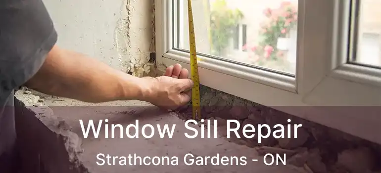  Window Sill Repair Strathcona Gardens - ON