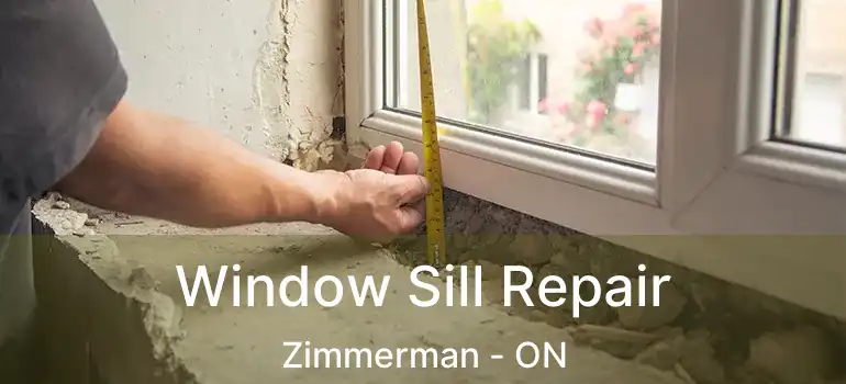  Window Sill Repair Zimmerman - ON