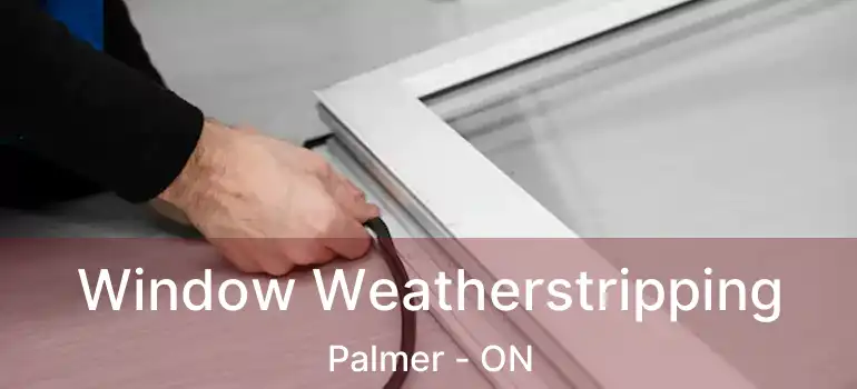  Window Weatherstripping Palmer - ON