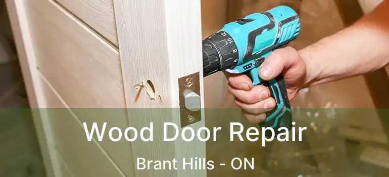  Wood Door Repair Brant Hills - ON