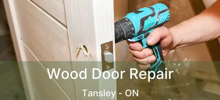  Wood Door Repair Tansley - ON