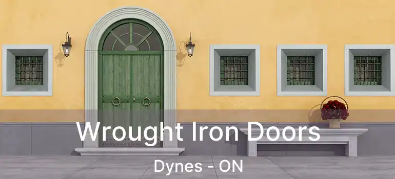  Wrought Iron Doors Dynes - ON